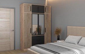 Модульная спальня Вегас (Олмеко) Дуб золотой